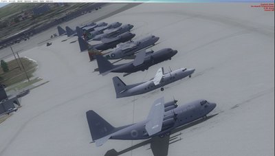 Full C-130 ramp at OPRN