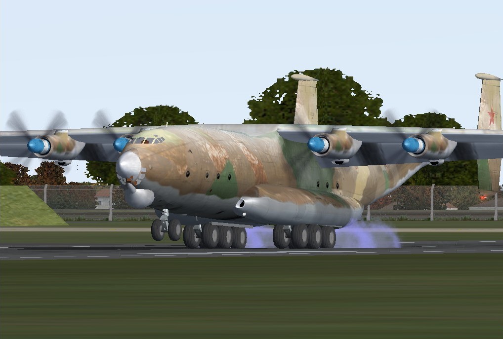 Touchdown ...