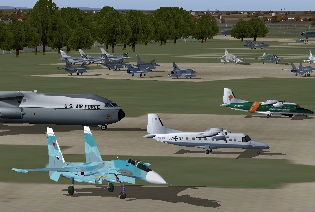 Small part of the static display ...