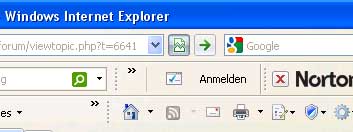 Compatibility mode symbol in the middle
